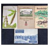 Vintage Historical National Land Mark Booklets