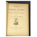 1922 Memoires Du General Nogues Hardcover Book