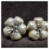 Dominique Dinouart 925 Mexico Hibiscus Flower Ster