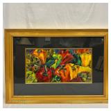 Rachel Thompson Peppers Original Pastel on Suede F