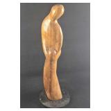 Hand Carved Wooden Abstract Figure Figurine