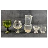 Set Of Miscellaneous Glassware