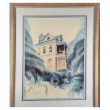 Key West Southern Most House' Print By Mary Hender