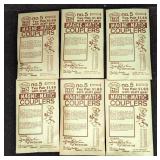 5 Sealed Packages OF Kadee No 5 Magne-Matic Couple