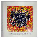 Tide On Wood Collage Michael Albert Lithograph Sig