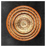 Temptations Hand Painted Bowl Set Of 4