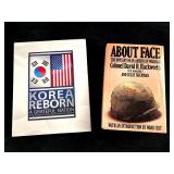 (2) Military History Books About Face & Korea Rebo