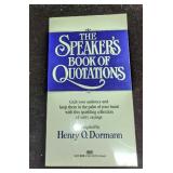 Henry O. Dormann Signed The Speaker's Book Of Quot