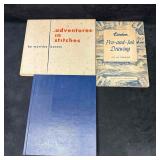 Craft and Art Book Trio Adventures in Stitches Pen