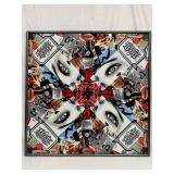 Contemporary Dada Inspired Mixed Media Collage Abs