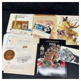 Mixed Lot US Commemorative Stamps Mint Set Postal