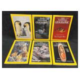 6 National Geographic Magazines 5 From the 90's &