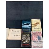 Lot 5 Vintage Military Aviation Books