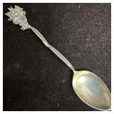 CM Crown and Arrow Hallmark Sterling Silver Floral