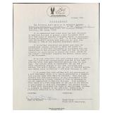 Signed David Deacon Jones HOF Football Letter