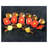 Lot of 15 Vintage Baseball Glove Bat St. Louis Car