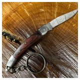 MHS Cutlery Keychain Steel Folding Blade Pocket Kn