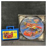 Jeff Gordon NASCAR Wall Clock and Plastic Collecti