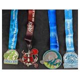 JB 4 Virutal Marathon Medals Kraken Manatee