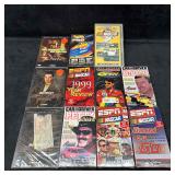 NASCAR VHS and DVD Media Set ESPN Hot Wheels Jeff