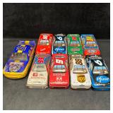 Lot of NASCAR Diecast Tin Cars Assorted Sponsors a