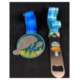 Pair of Florida Virtual Race Medals JB