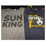 Men's XL Star ESPN & XXL Sun King Shirts