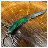 MHS Cutlery Keychain Steel Folding Blade Pocket Kn