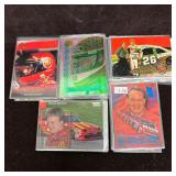 100 Lot NASCAR Racing Trading Cards Including Inse