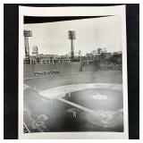 Black and White Silver Gelatin Print Fenway Park B