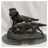 Hunting Dogs Clovis Edmond Masson Brace of Setters