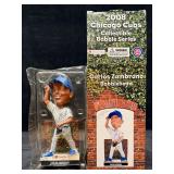 Carlos Zambrano Chicago Cubs 2008 Autographed Bobb