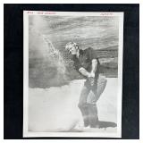 Jack Nicklaus Black and White Analog Photo Print E