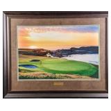 Framed New South Wales 6th Hole Golf Photograph