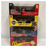 Lot of Four Racing Champions 1:24 NASCAR Die-Cast
