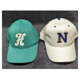 2 Rangers & Huskies Baseball Caps