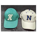 2 Rangers & Huskies Baseball Caps