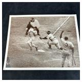 Ted Williams at Home Plate Boston Red Sox Black an