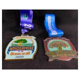 Pair of Windermere Run Among the Lakes Medals JB