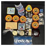 AMF Bowling Awards Collection with Patches Pins an