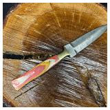 MHS Cutlery Fixed Blade Knife Dagger Style P89 wit