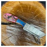 Two Colorway Design Handle MHS Cutlery Fixed Blade