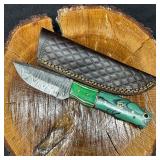 MHS Cutlery Blade Knife Unique Designed Handle Q19