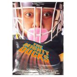 Original Disneys Mighty Ducks Double Sided Poster