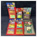 8 NASCAR Wheels Racing Hologram Cards and Harry Ga
