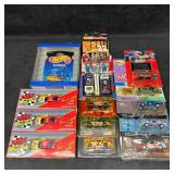 Various Lot of Sixteen 1:64 Scale Die Cast Metal N