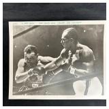 Boxing Action Analog Photograph Joe Louis and Jers