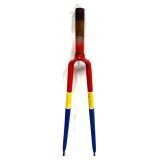 Vintage Bike Fork Forcella Originale Columbus Red,