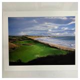 Coastal Sweeping Ocean Golf Course Landscape Photo