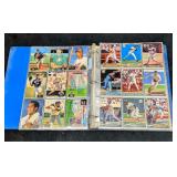 Binder Of Assorted Topps Ultra Fleer Donrus Baseba